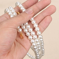 100см подходит для косой стритории/одно плечо [8 -миллиметровое бусин] пряжка для лобстера [золотая пряжка]