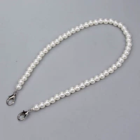 60 см [8 мм бусины] Лобстер [Серебряная пряжка]