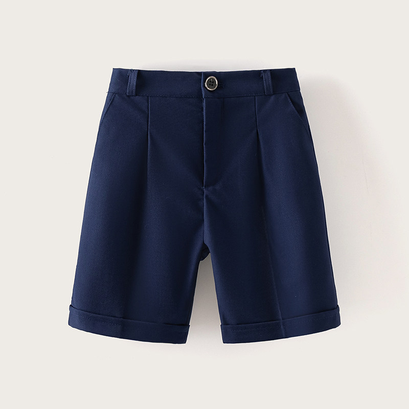 儿童西裤夏季男童蓝色西装裤中小童小学生校裤演出服短裤子休闲裤,童装/婴儿装/亲子装,裤子,淘宝优惠券,粉丝福利购,淘宝优惠卷