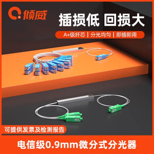 倾威0.9微型分光器电信级