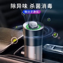 Vehicle air purifier deodorizes formaldehyde, eliminates odor, removes odor in vehicle, deodorizes on vehicle, cleans and removes smoke