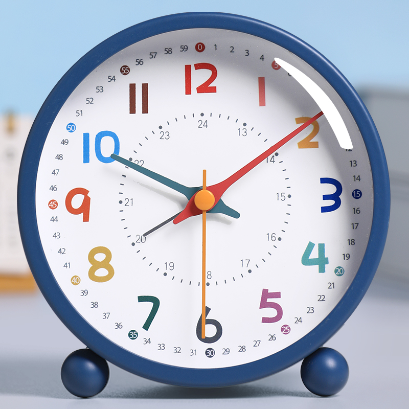 早教認時！兒童擺臺式叫醒鬧鐘