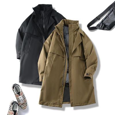 摩可福2024冬季新款中长款风衣