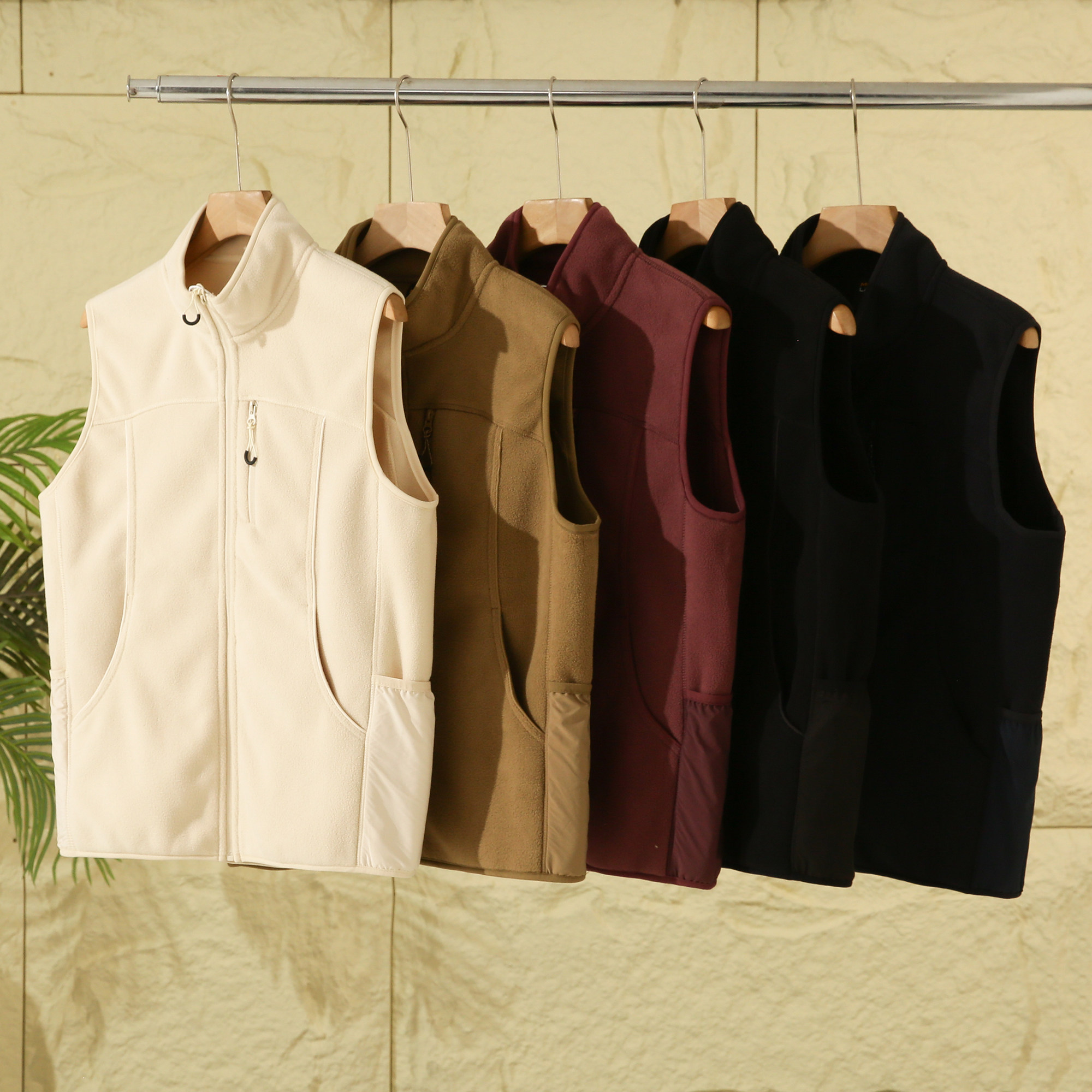 双面摇粒绒防风保暖男女通用户外中间层抓绒衣休闲立领马甲背心潮,男装,常规马甲,淘宝优惠券,粉丝福利购,淘宝优惠卷