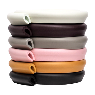 防撞条u型茶几保护边条自粘护边钢化玻璃门包边门框软包贴u形护角