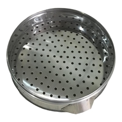 不锈钢蒸笼冲孔蒸屉片条蒸笼笼脚笼盖蒸笼底座腰圈直径47cm