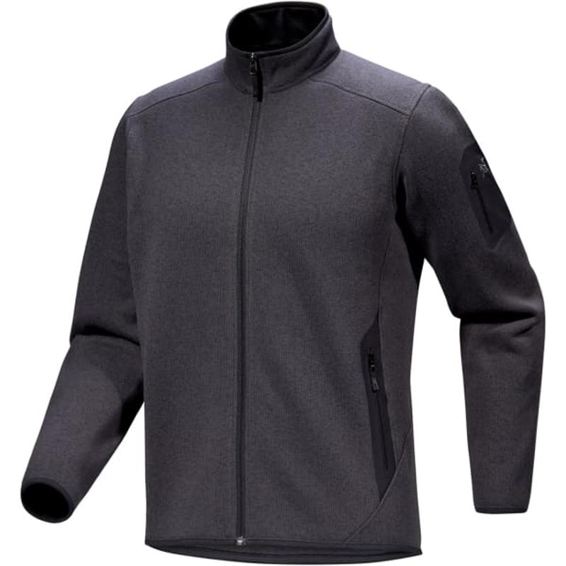 Arcteryx始祖鸟男士抓绒衣保暖防风透气男式外套立领长袖