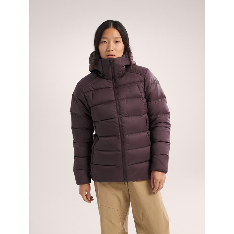 Arcteryx始祖鸟女士羽绒服防水防风保暖户外外套连帽中长款