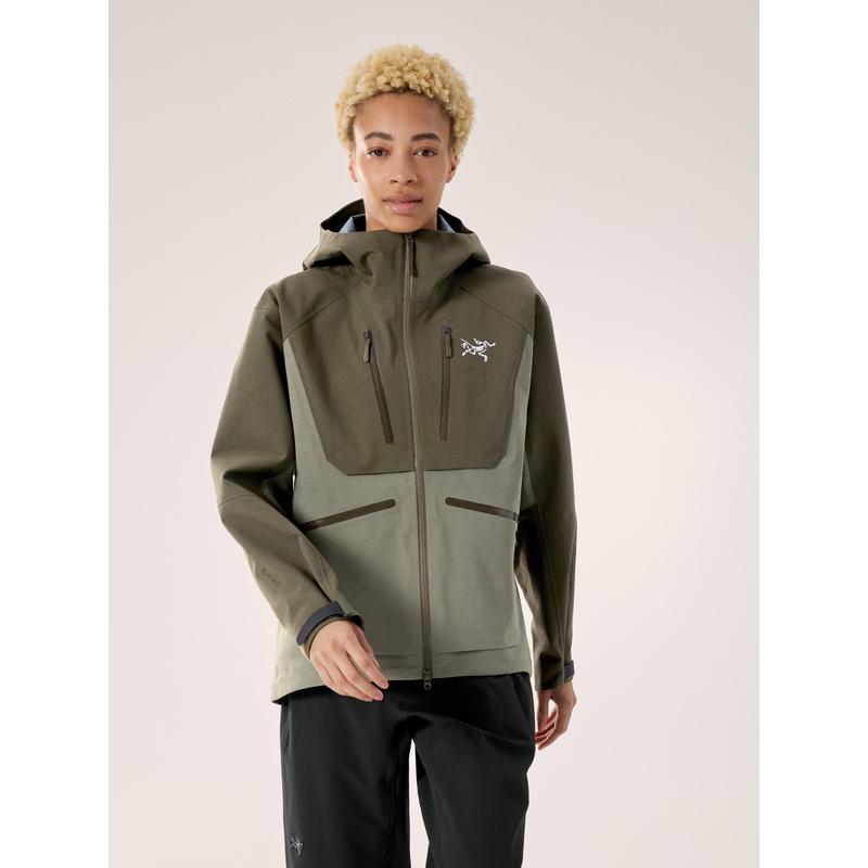 Arcteryx始祖鸟女士冲锋衣防水防风透气户外夹克连帽长袖