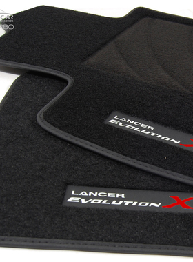 三菱翼神专用脚垫奕歌原车卡扣 新老款劲炫ASX专用戈蓝原装位绒面