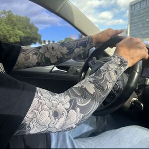 花臂冰袖防晒男女同款夏季防紫外线护臂手臂开车户外骑行