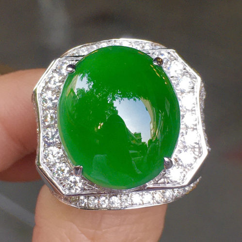 翠秦之皇翡翠天然玉石