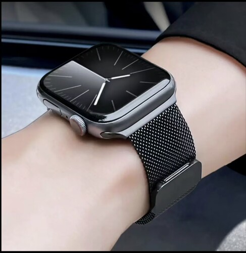 [磁吸钢表带]适合米小皓手表s11/s12/s15/cd12max手表通用49mm
