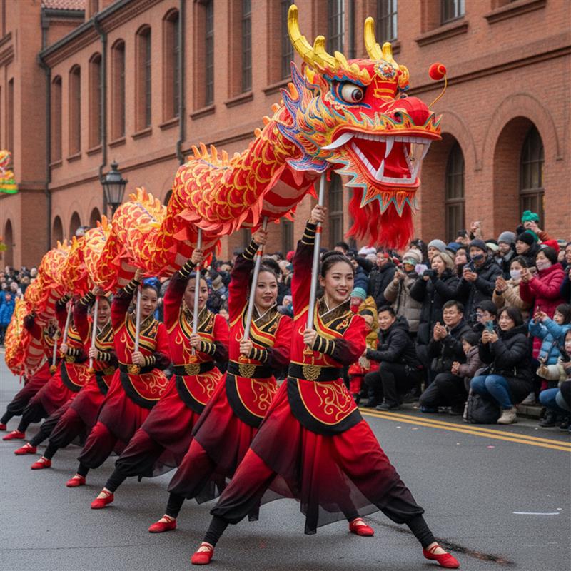 韩式2026中国成人新款风打鼓舞腰鼓演出服装女男开场冬龙鼓舞锣鼓