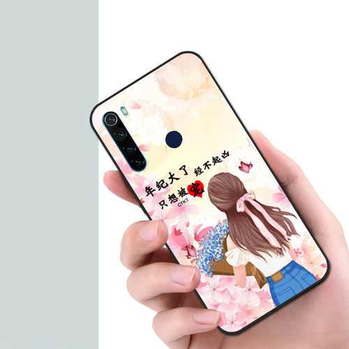 红米note8手机壳全包防摔M1906G7T高颜值红米note8新款网红软壳