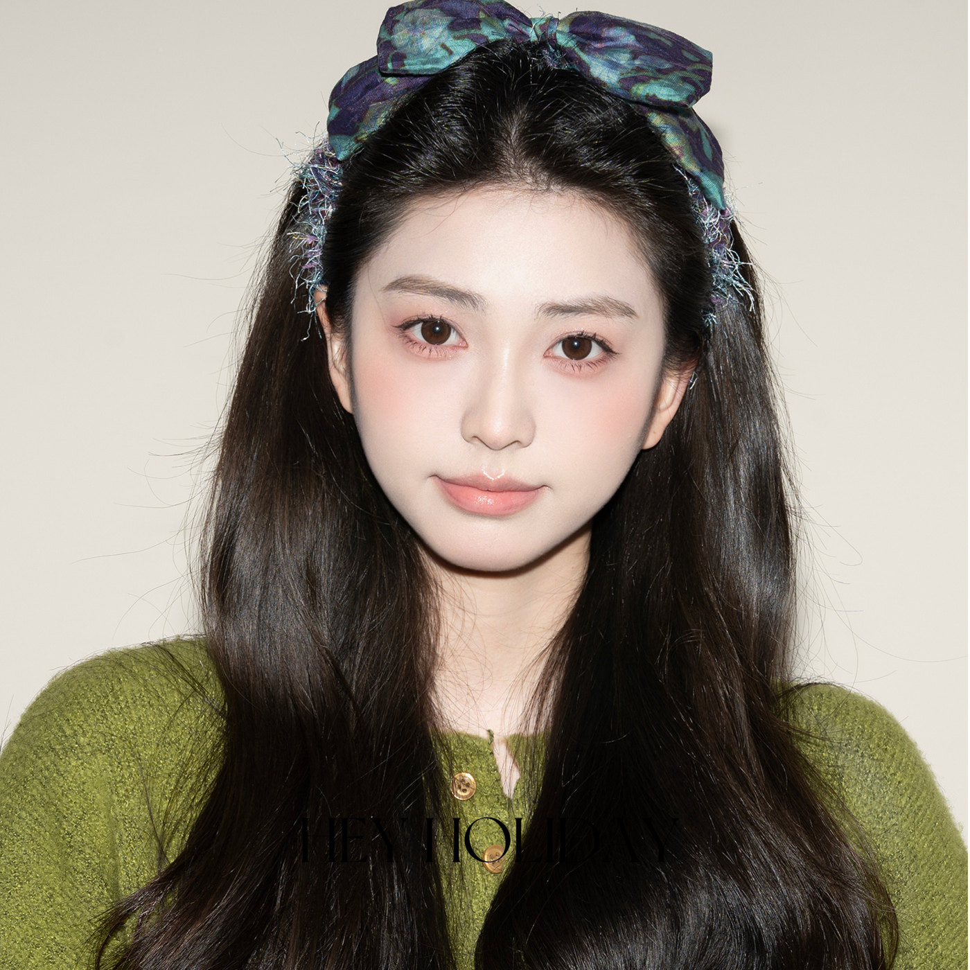 蝴蝶结波浪发箍春夏新款少女气质百搭甜美时尚复古头饰简约网红