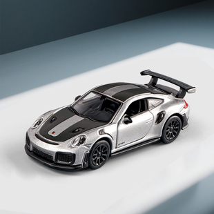 RS跑车合金模型仿真儿童玩具男孩汽车收藏摆件 GT2 64保时捷911