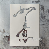 吉祥如意合集 中文字丙烯画肌理画丙烯画DIY镂空画画模板墙绘喷漆