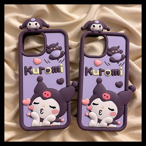 苹果iphone硅胶可爱女款