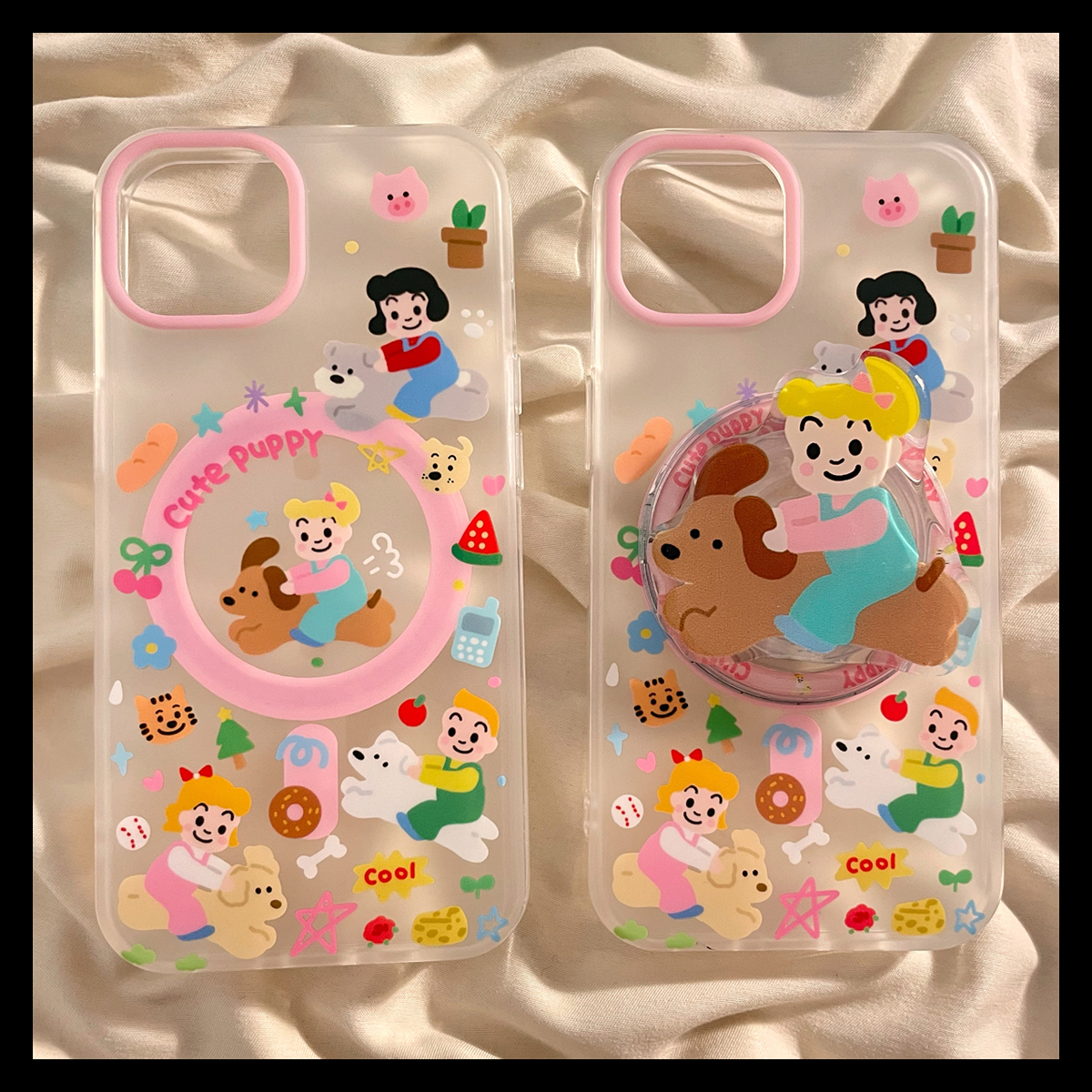 苹果iPhone软胶卡通手机壳