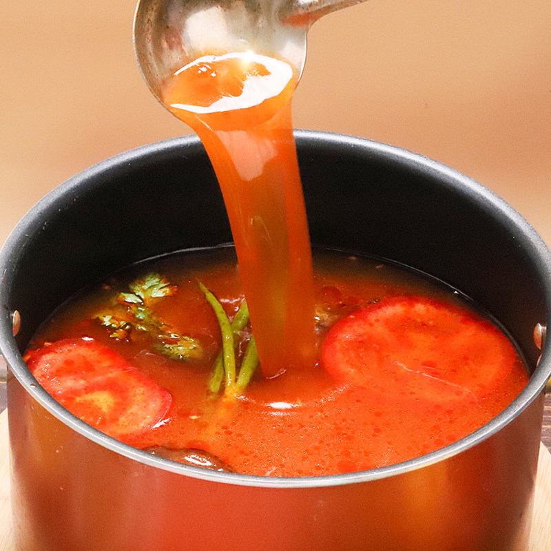 天山红番茄火锅底料200g袋装浓香酸甜番茄味不辣清汤锅底家用聚餐