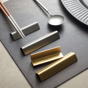 304 stainless steel retro geometric chopstick holder