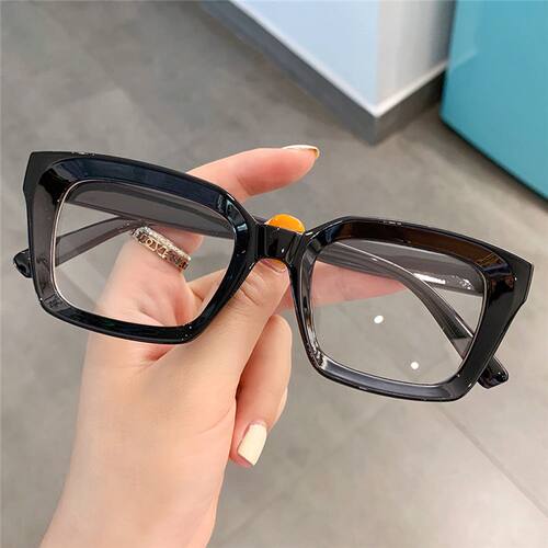 1PC Oversized Square Reading Glasses Men Women Portable Larg