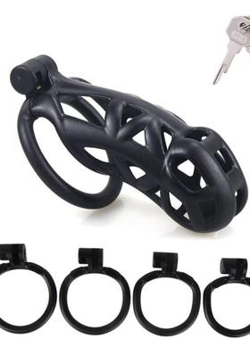 Male Chastity Device Cobra Cock Cage Penis Cock Ring Sleeve