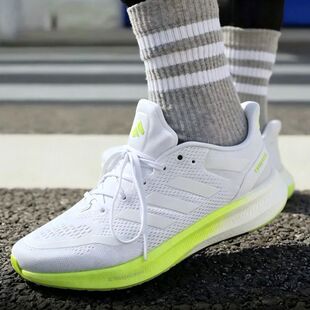 Adidas 阿迪达斯 PUREBOOST 5 男女减震透气运动跑步鞋 JQ6105