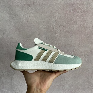 阿迪达斯三叶草RETROPY E5男女2024经典boost运动鞋IH3401