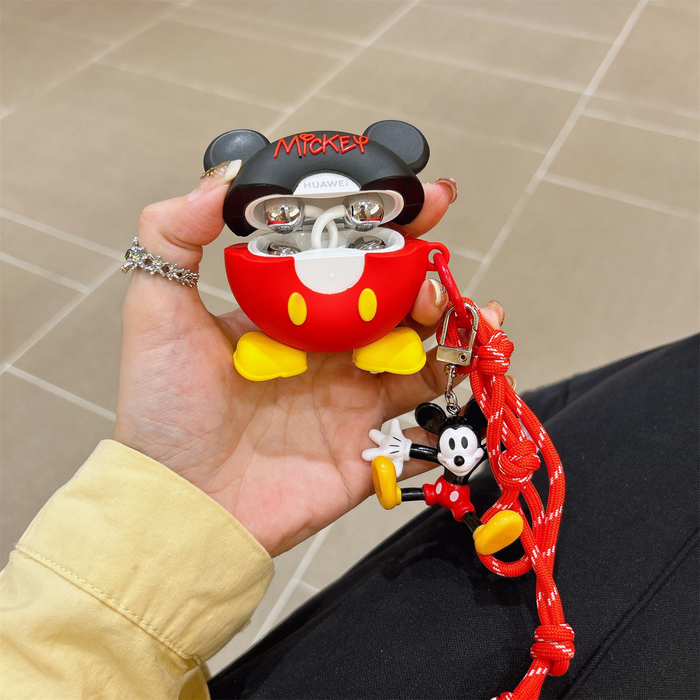 米奇甜甜圈Airpodspro二代耳机壳