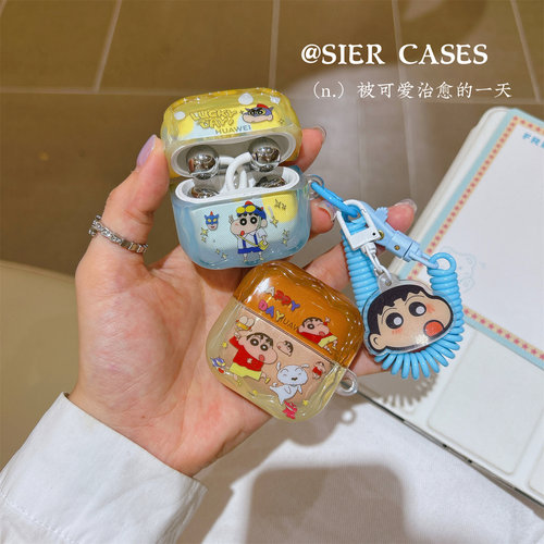 趣味卡通半透耳机保护壳