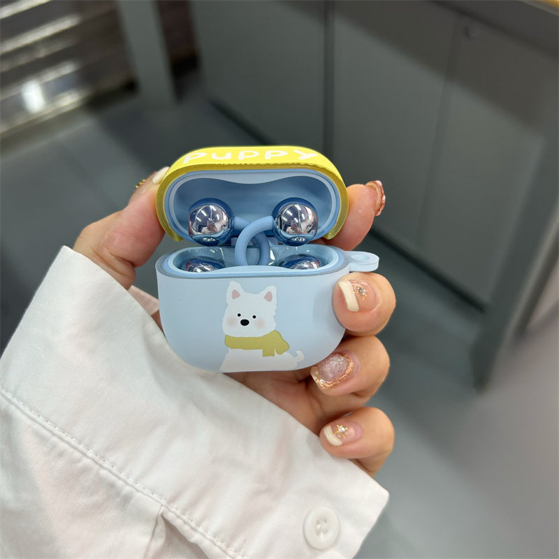 小清新蓝色西高地freeclip2耳机保护壳7i适用于华为freebuds6i保护套防掉盖软壳苹果airpodspro3小狗狗pro4,3C数码配件,耳机保护套,淘宝优惠券,粉丝福利购,淘宝优惠卷