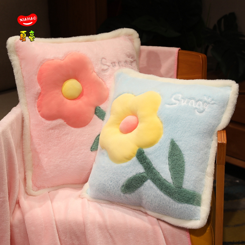 抱枕被子两用二合一靠垫办公室