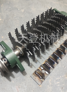 卧式铡草机揉丝刀盘刀架卧式铡草机配件各种型号揉丝刀架揉丝总成