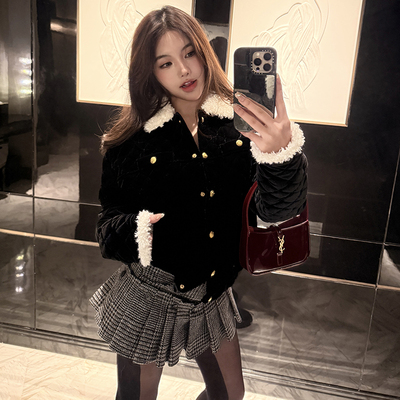 PickRui 睿哥 伯克利学院 两穿可拆卸经典千鸟格纹半身裙复古气质