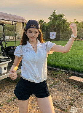 PickRui睿哥 薄款立领短袖冲锋衣女夏季新款外套防晒上衣休闲运动