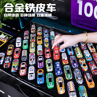 合金小汽车玩具模型车儿童玩具2岁儿童玩具回力车1宝宝玩具车男孩