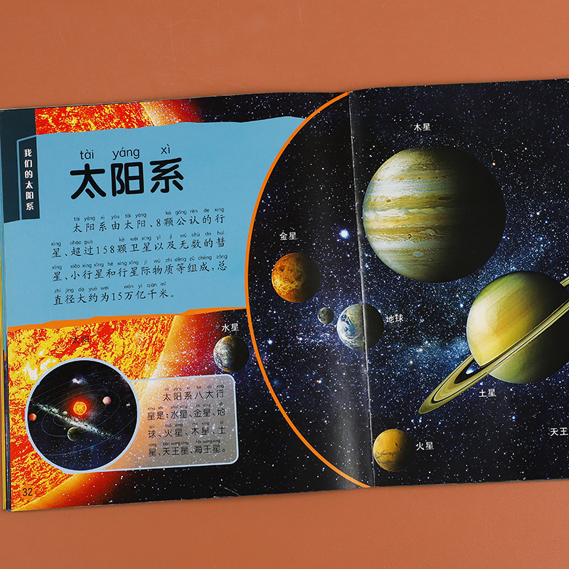 神秘宇宙大百科全书6册探索宇宙奥秘 幼儿童星球绘本小学生一年级阅读课外书必读太空关于宇宙星空的书天文学太阳系八大行星揭秘书 书籍/杂志/报纸 科普百科 原图主图