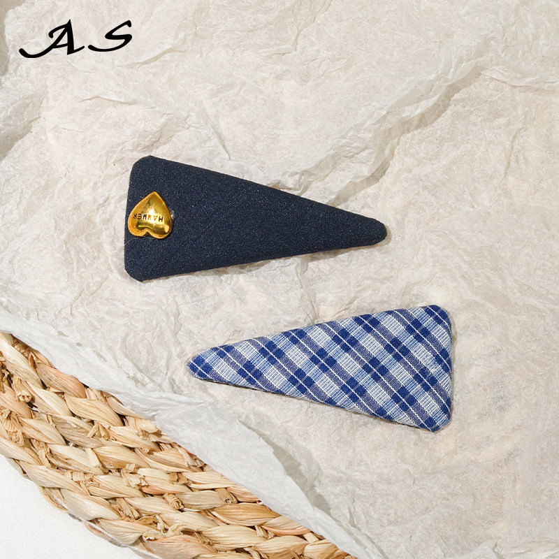 AS饰品复古格纹发夹发饰学院风蝴蝶结发绳刘海边夹bb夹子气质女,饰品/流行首饰/时尚饰品新,发饰,淘宝优惠券,粉丝福利购,淘宝优惠卷