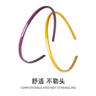 夏季 AS带齿防滑发捆发箍女新款 任选4件清仓 头箍洗脸 10元