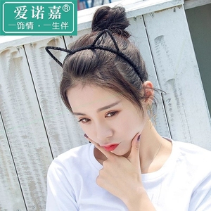 ㊣新款可爱的猫耳朵发箍超萌韩国甜美发卡压头箍细发饰头饰