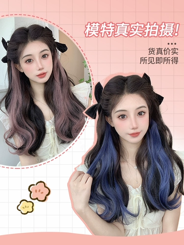 Кудрявый парик, наращивание волос, легкая и тонкая заколка для волос