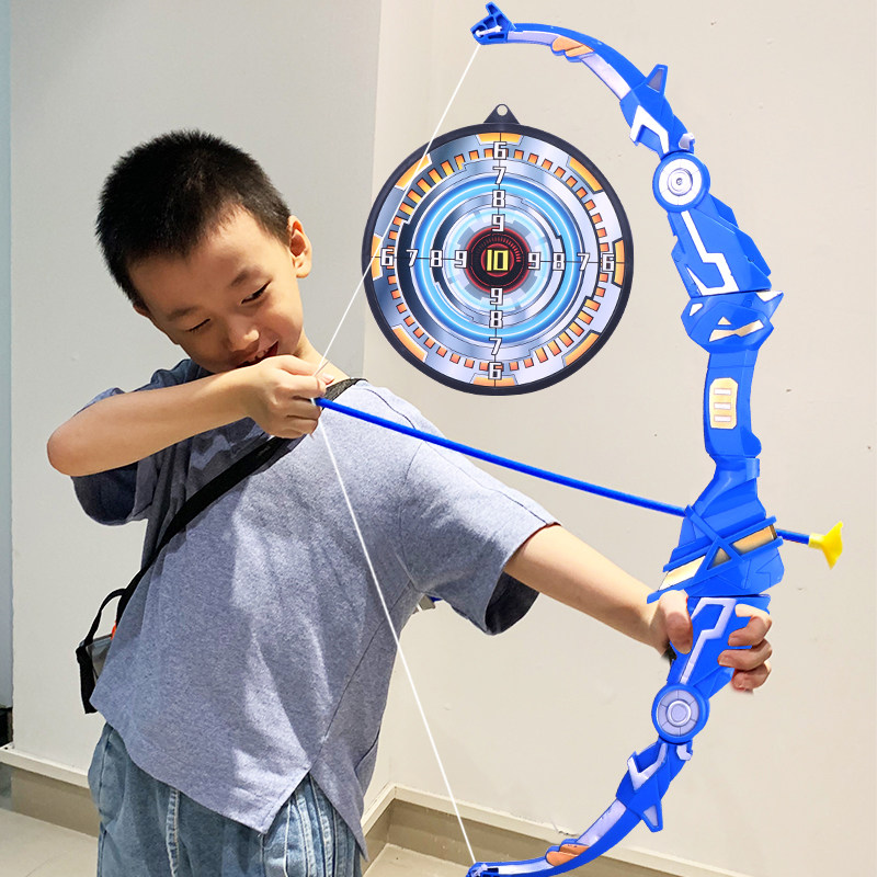 儿童玩具弓箭折叠套装射箭射击弩靶男孩运动传统安全吸盘室内户外