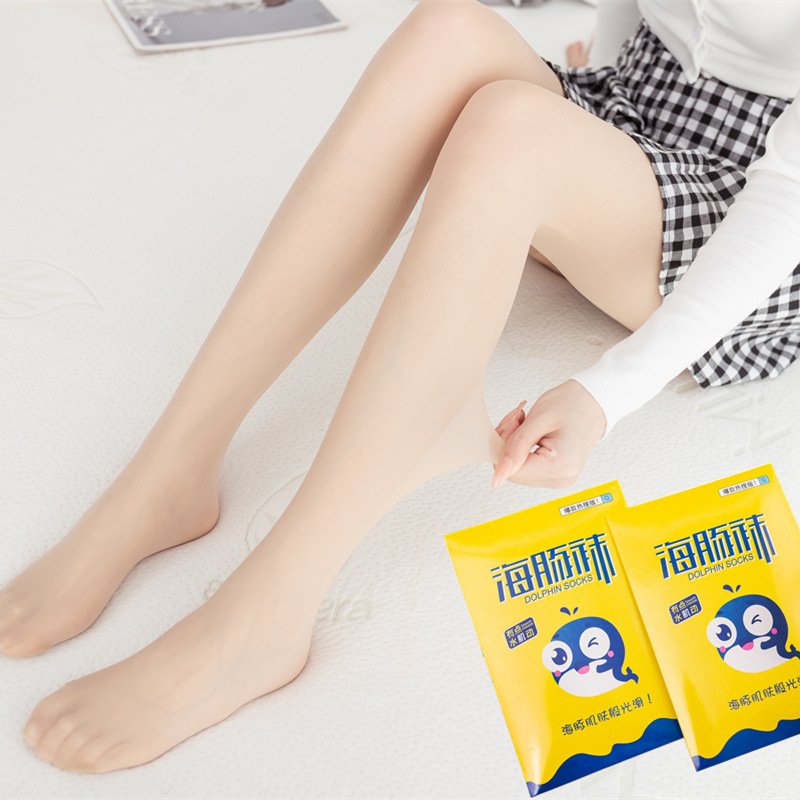 进口15D海豚袜 春夏季哑光任意剪丝袜 不勾丝大码天鹅绒丝袜女袜