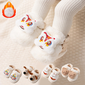 1岁学步脚套鞋 秋冬婴儿保暖鞋 子软底男女新生儿宝宝不掉加厚0 袜