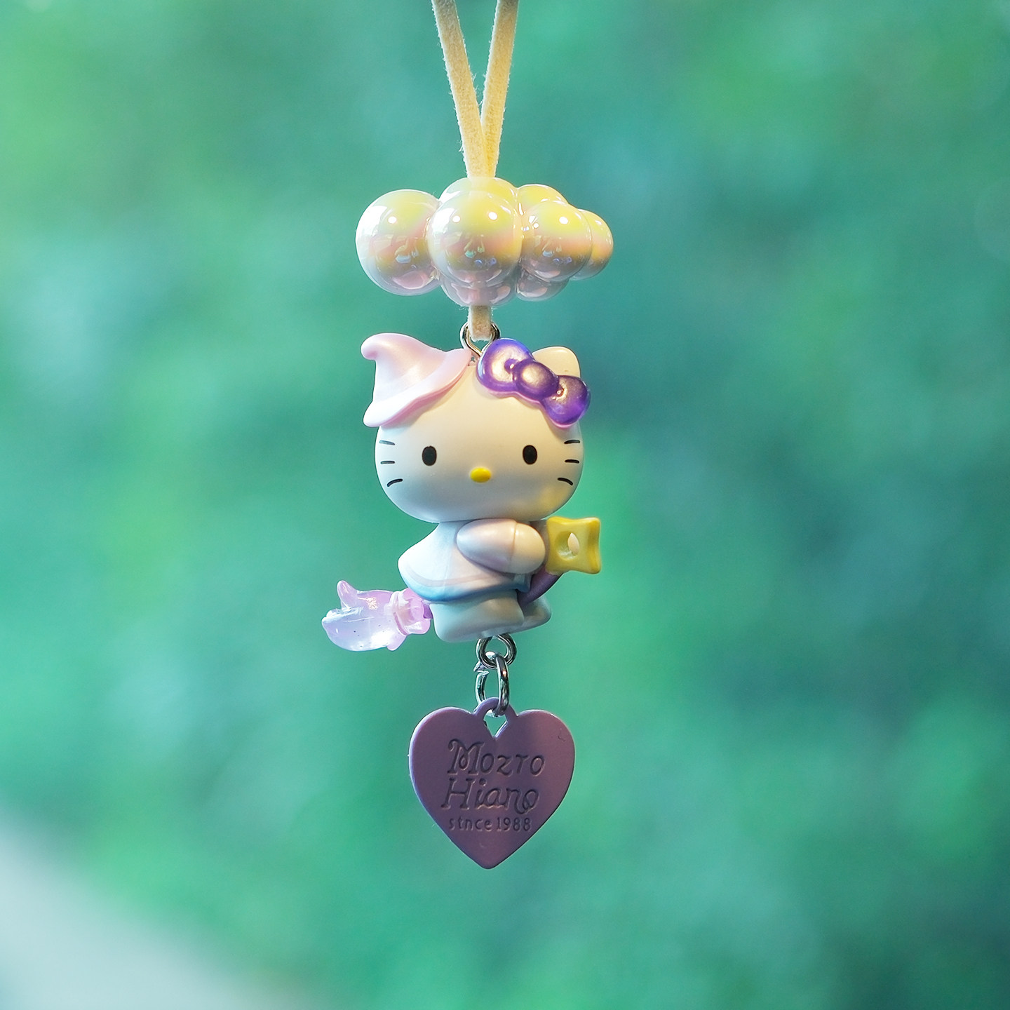 正版HelloKitty凯蒂猫高级感汽车挂件车内后视镜吊饰车挂节日礼物