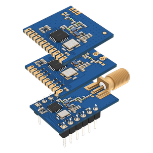 泽耀433无线射频收发遥控模块HW3000芯片替CC1101|SI4432|CMT2300