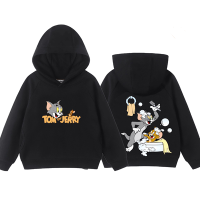 春秋冬男女纯棉卫衣卡通休闲加绒