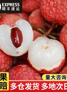 冷冻荔枝新鲜甘甜黑叶荔枝速冻荔枝孕妇水果多汁白荔枝